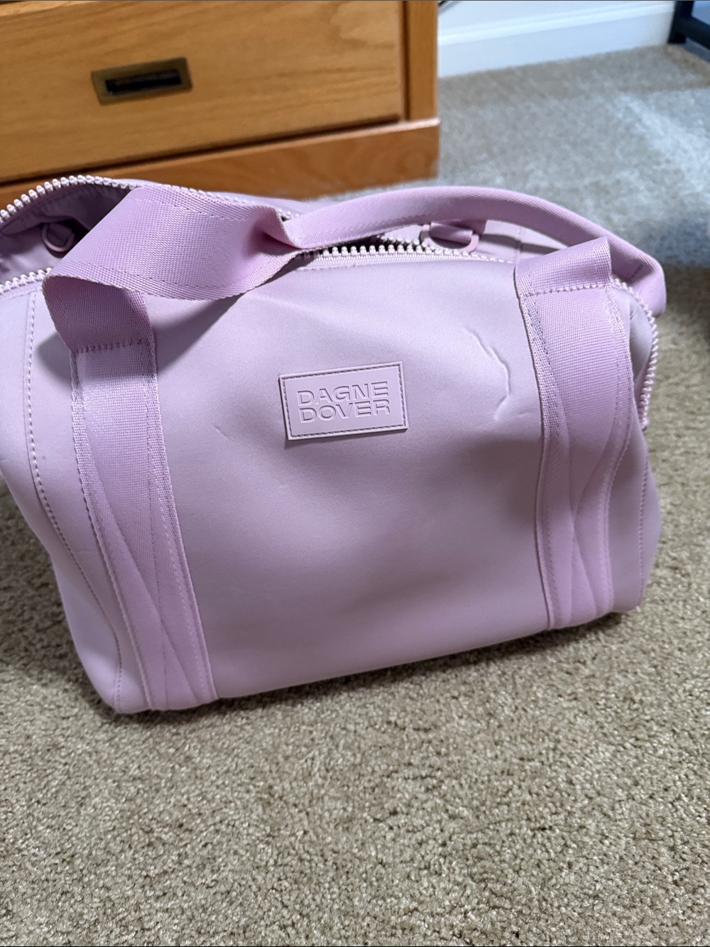 Dagne Dover Pastel Lilac Cosmetic Bag